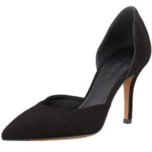 VINCE Celeste Black Suede 8M